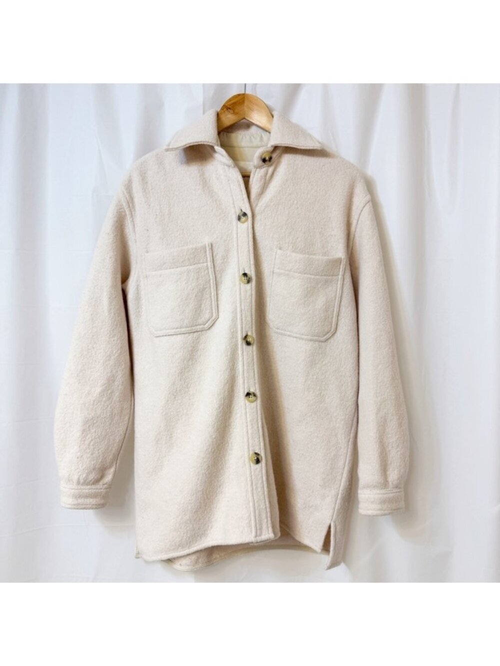 Wilfred Free Artizia Beam Jacket Cream Off White Size 1 Small